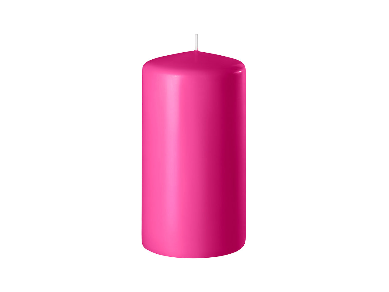 Moccolo Classic safecandle 6xh.10cm fucsia 74