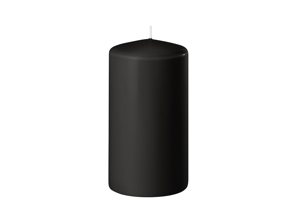 Moccolo Classic safecandle 6xh.10cm nero 94