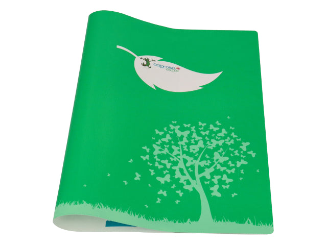 Copertina colorosa green colore verde prato in carta $
