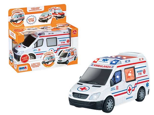 Ambulanza c/luci e suoni 10753