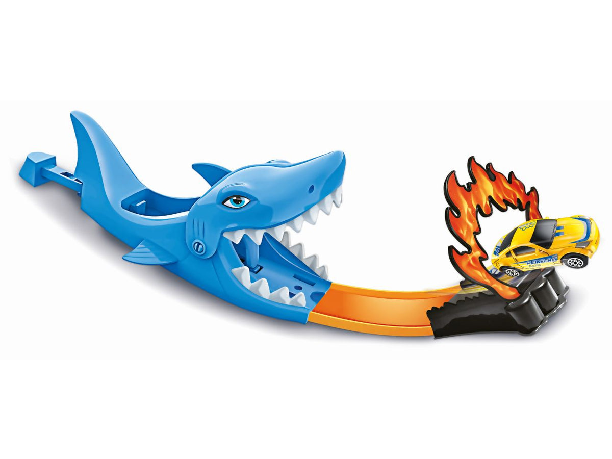 Shark attack lancia auto