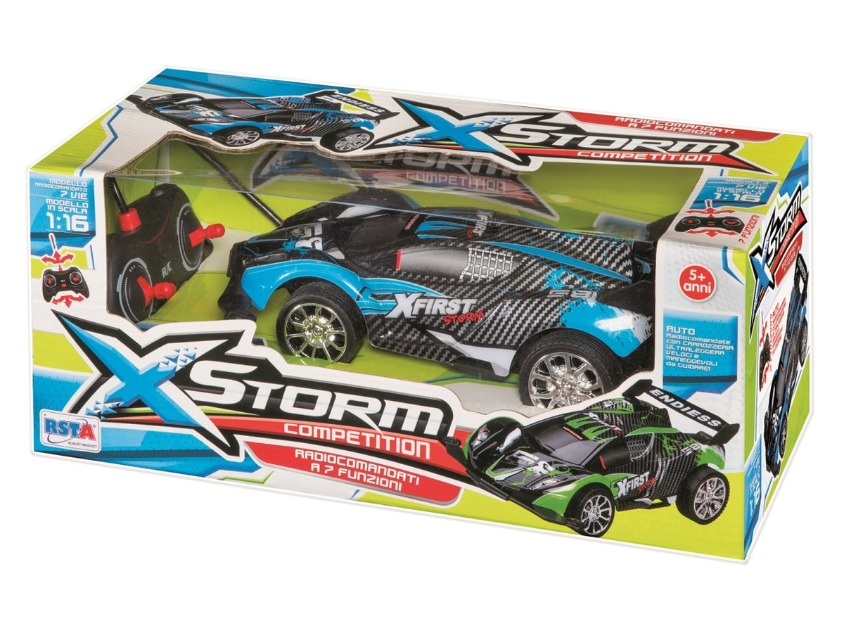 Auto radiocomadata scala 1:16 x storm competition