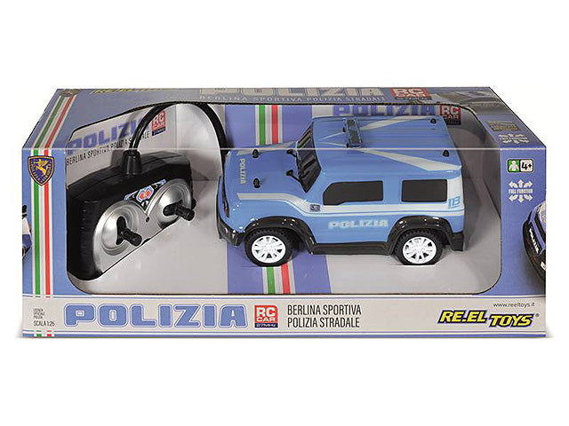Fuoristrada dela polizia radiocomandata in scala 1:27