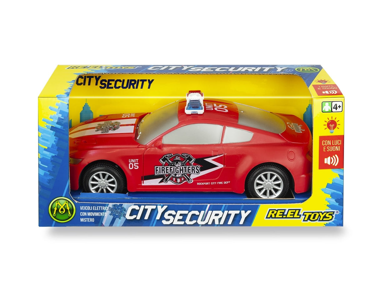 City security auto in scala 1:24 con movimento mistery disponibile in modelli assortiti $