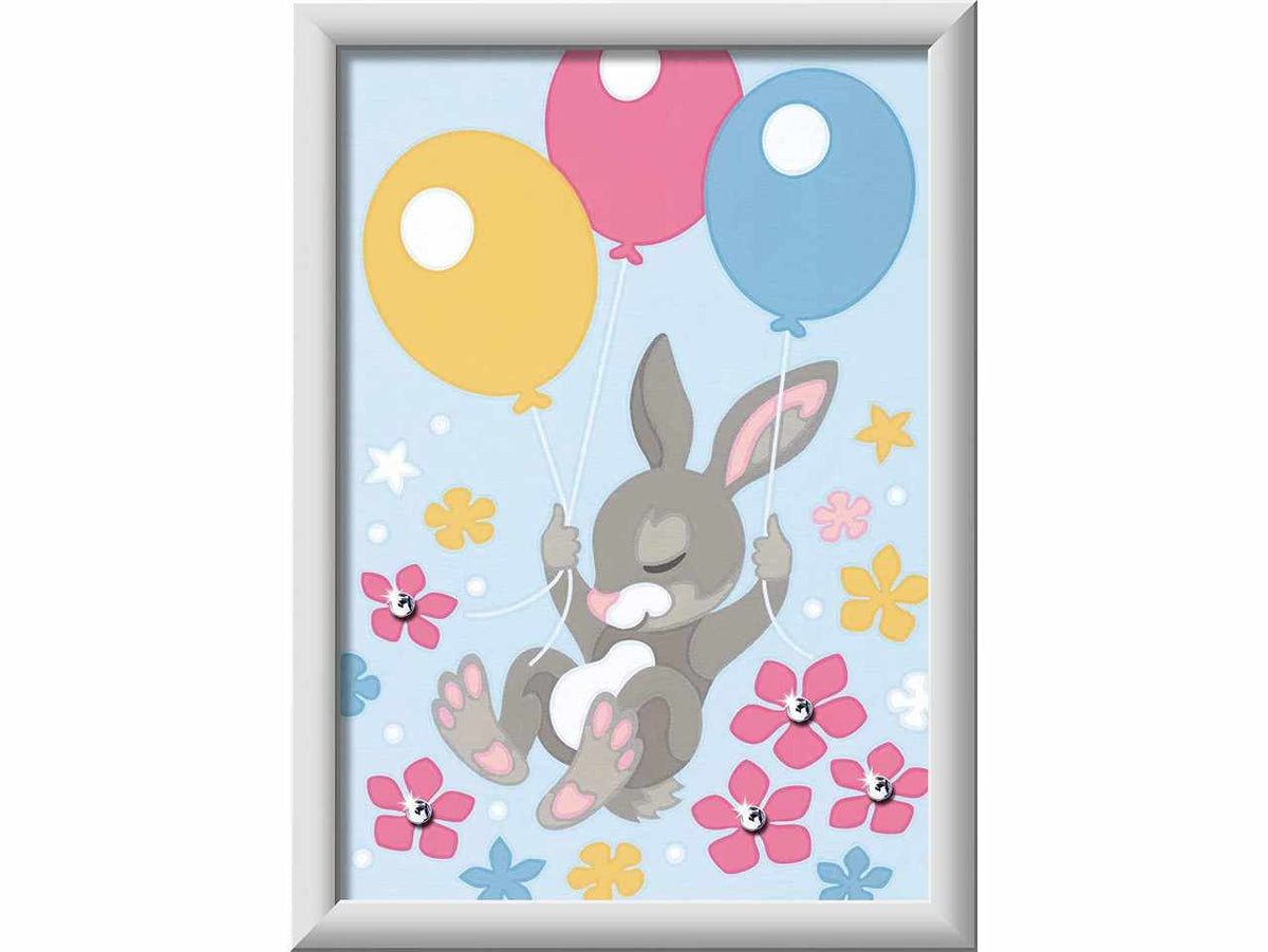Creart kids serie e classic bunny con palloncini