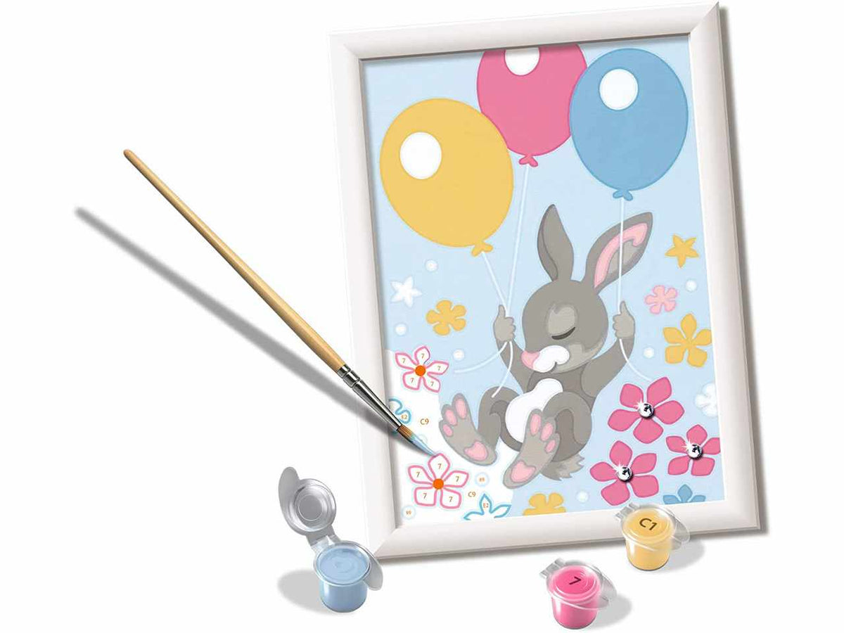 Creart kids serie e classic bunny con palloncini
