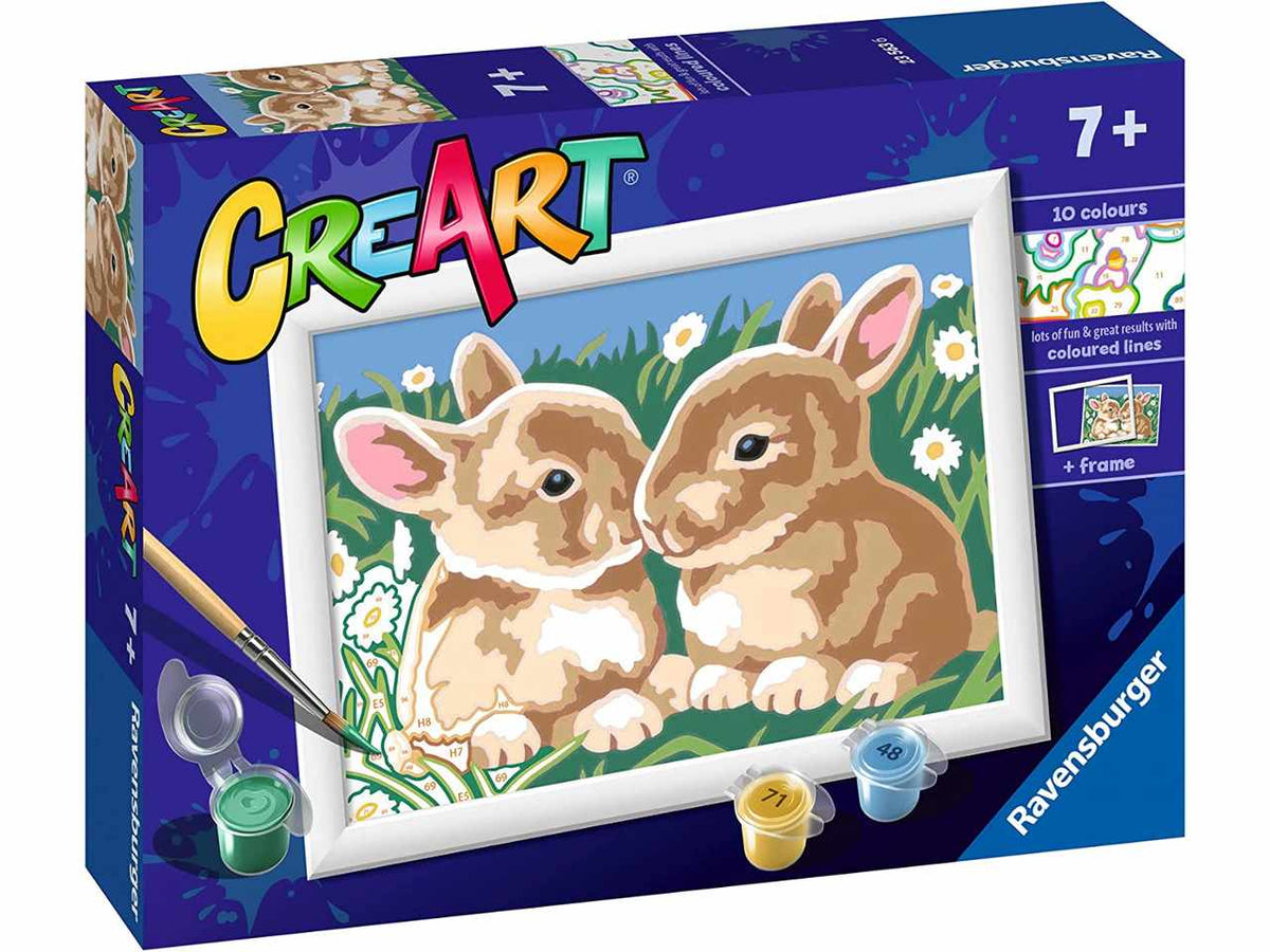 Creart kids serie e classic teneri coniglietti