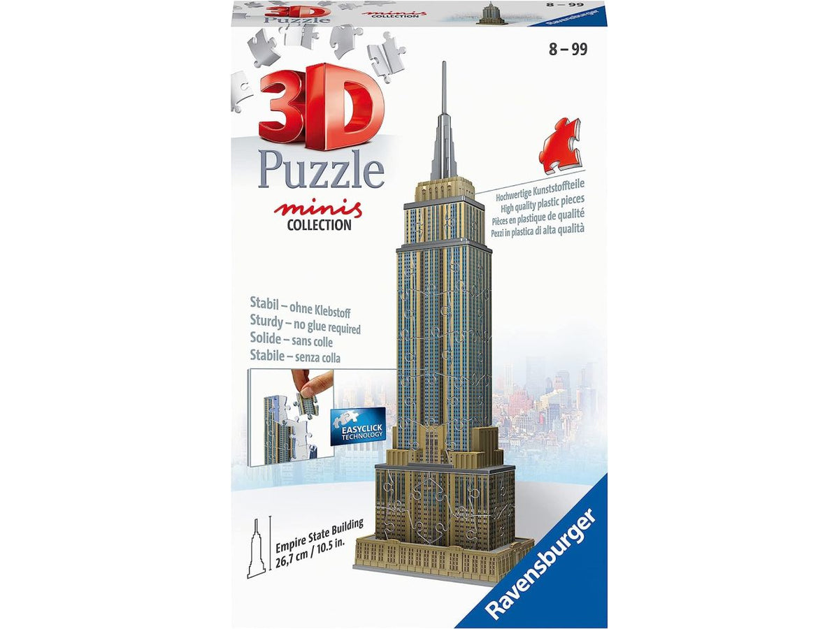 Mini puzzle 3d empire state building