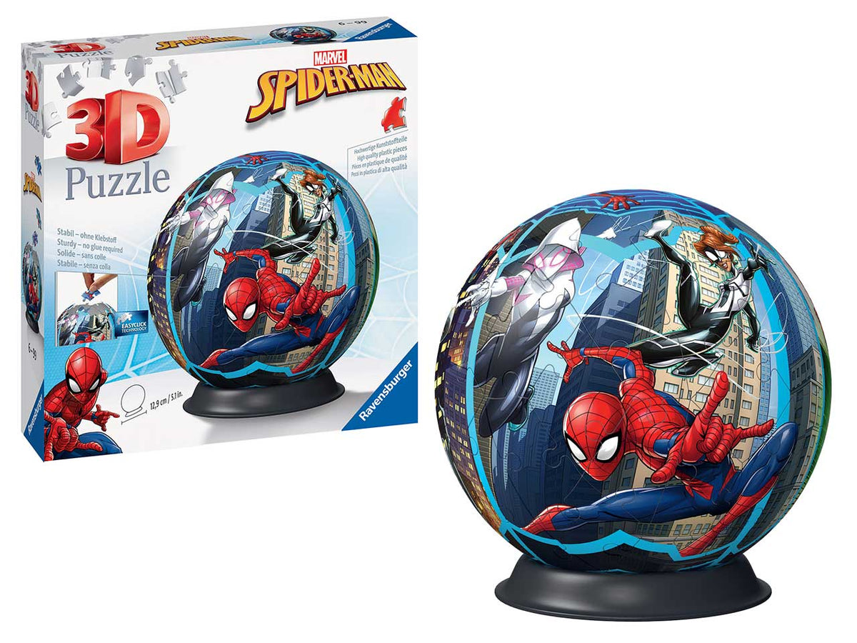 Puzzle-ball spiderman 72 pezzi $