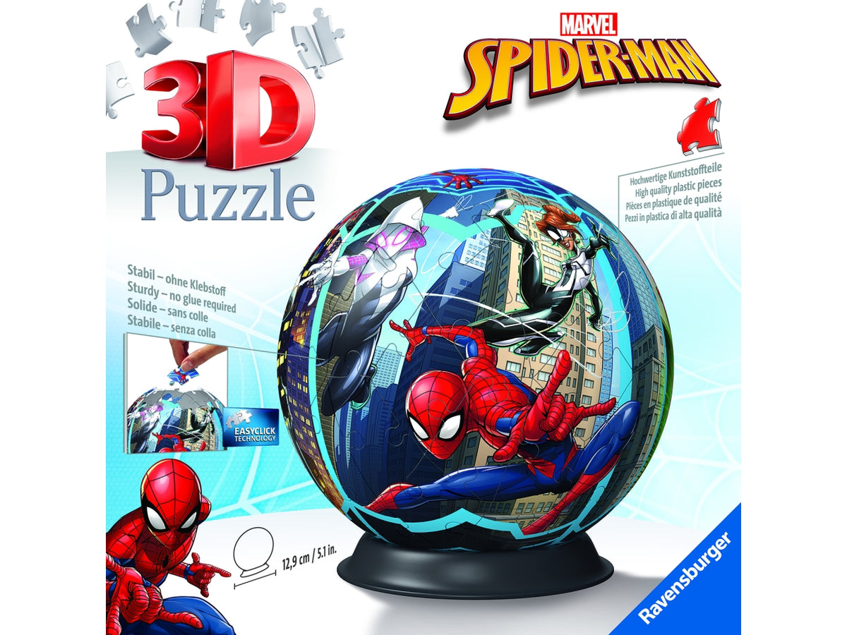 Puzzle-ball spiderman 72 pezzi $