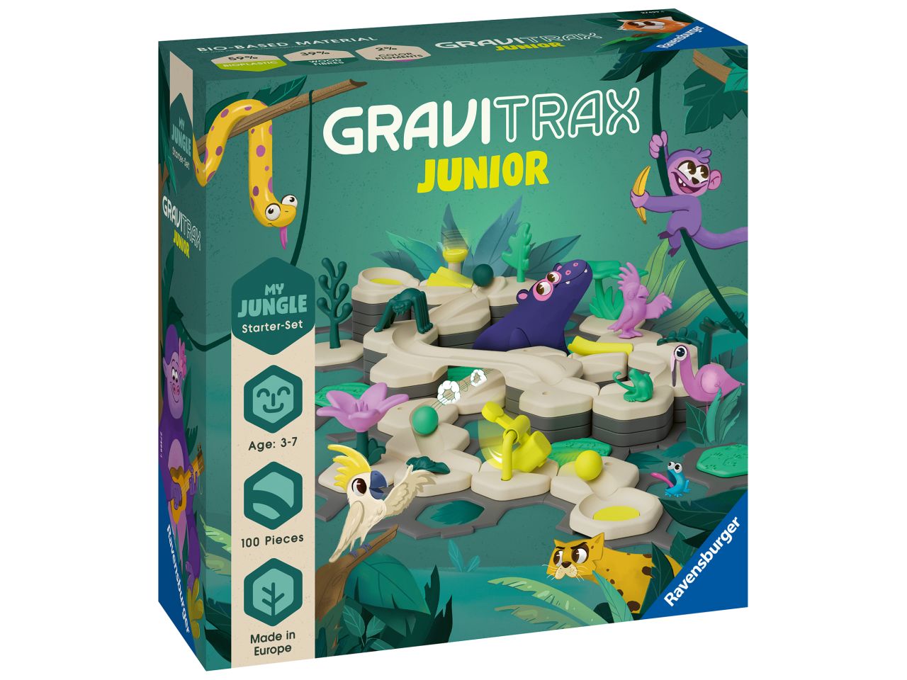 Gravitrax junior starter set l - jungle $
