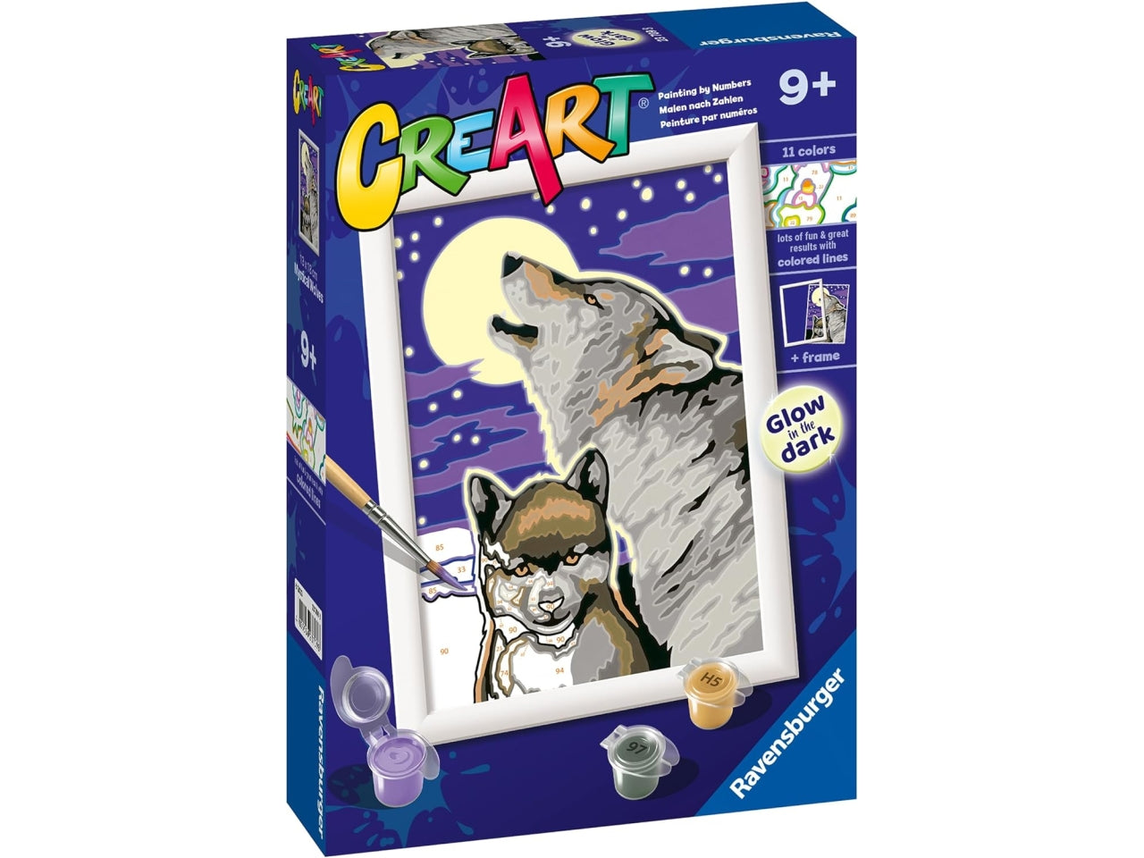 Ravensburger creart serie e classic lupi