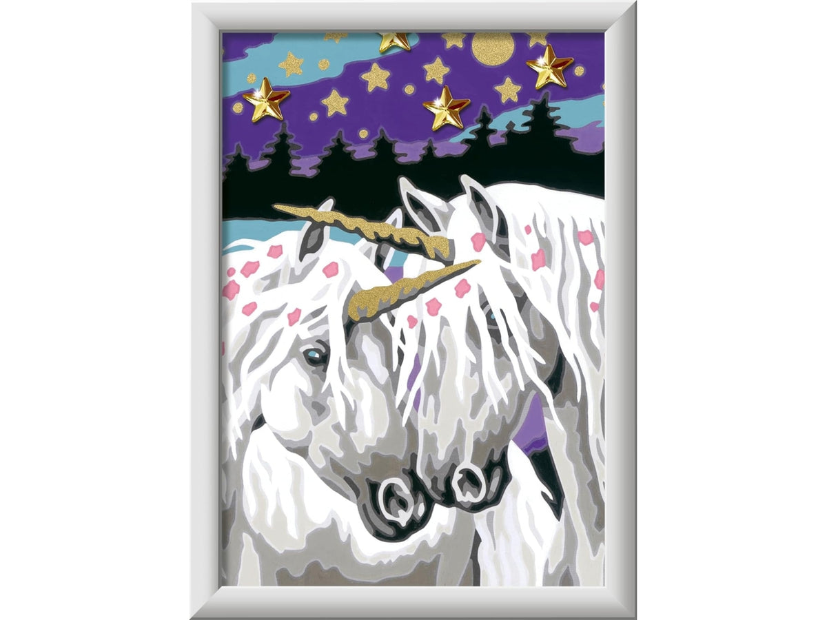 Ravensburger creart serie e classic unicorni innamorati