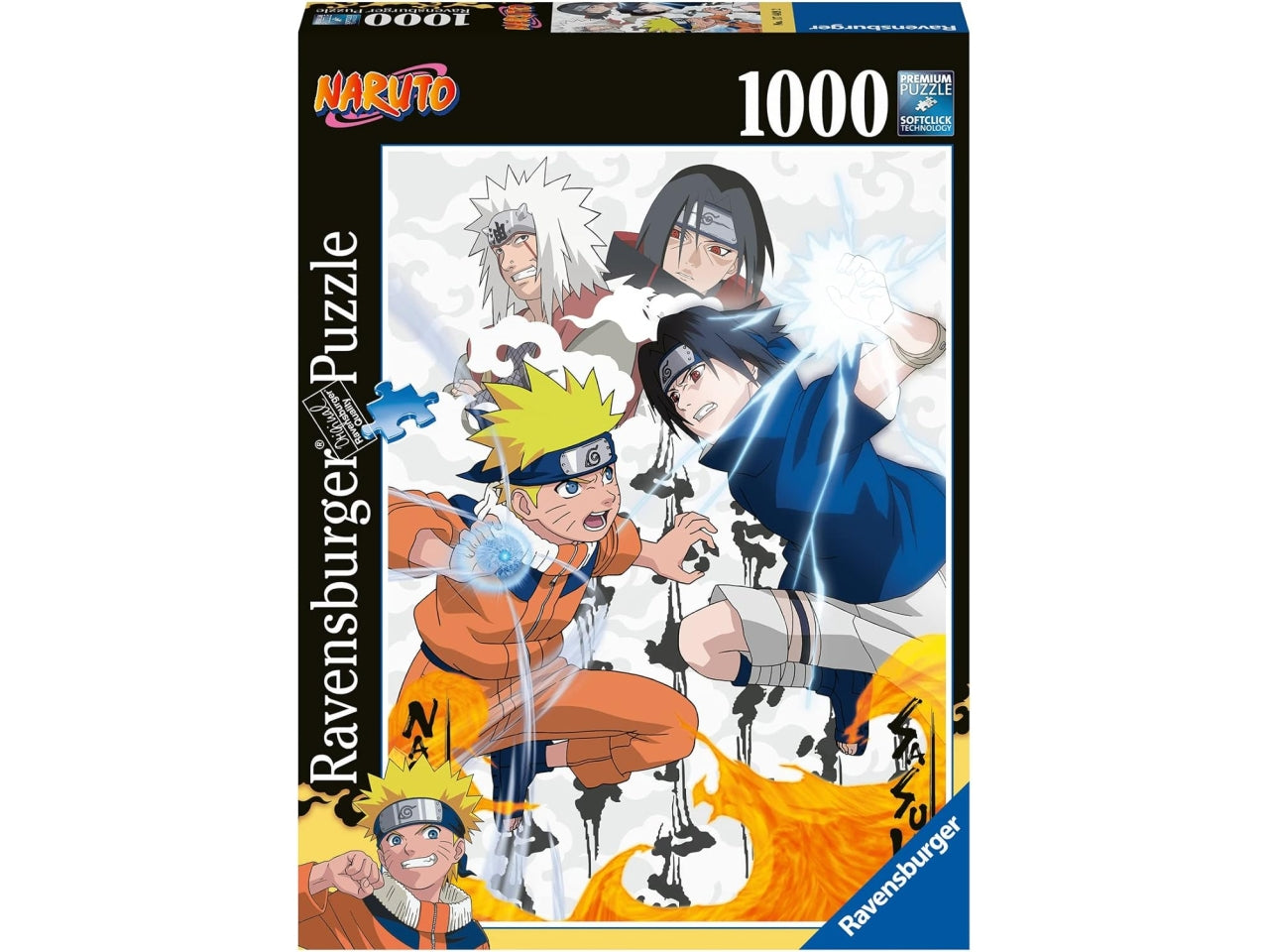 Puzzle naruto vs sasuke da 1000 pezzi