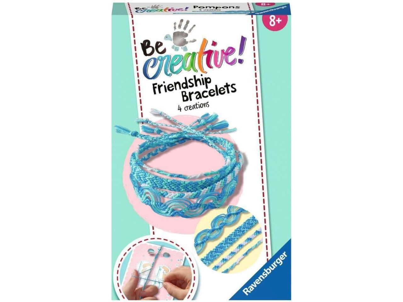 Be creative mini: braccialetti dell'amicizia