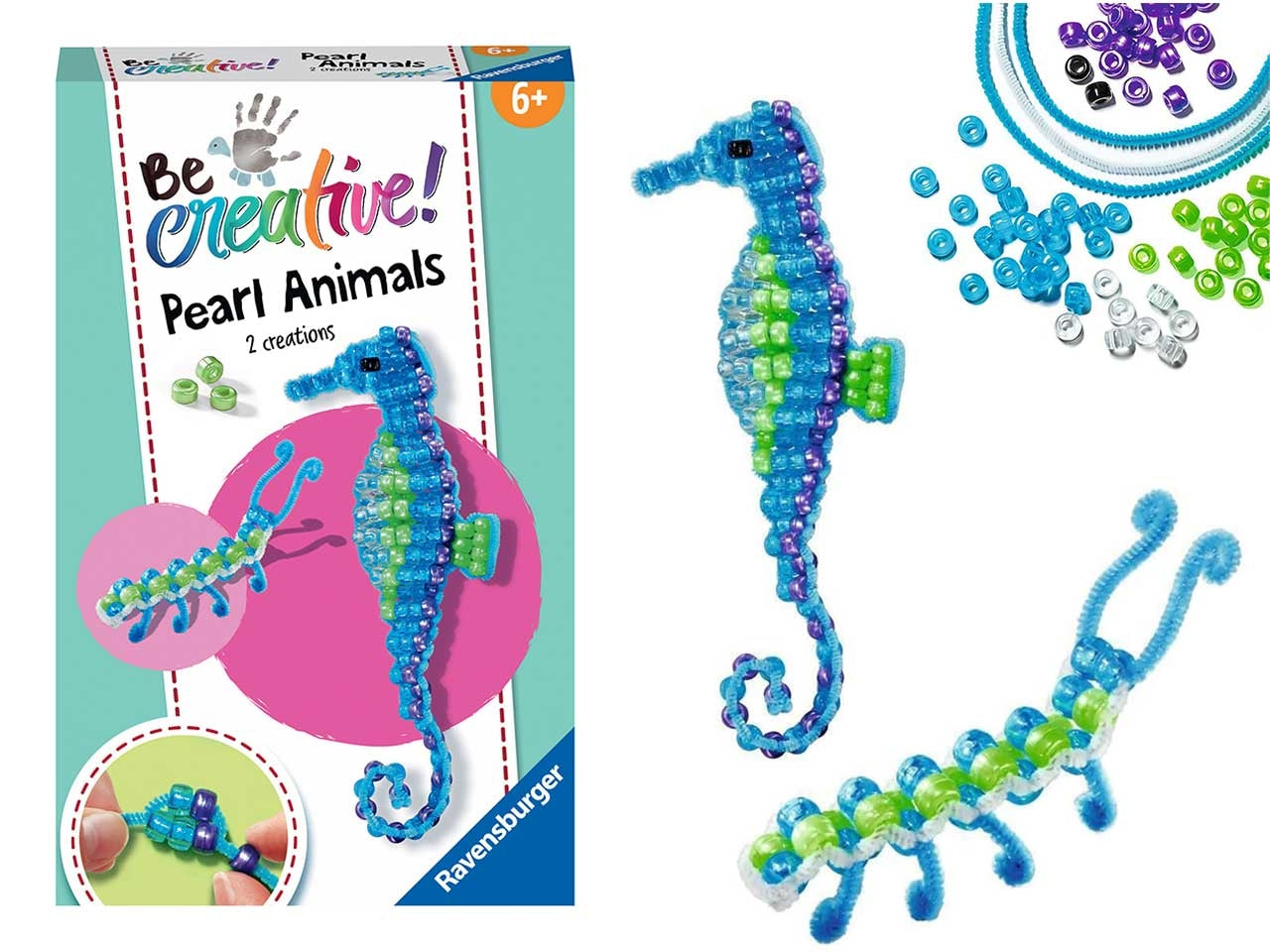 Be creative mini: perline cavalluccio marino
