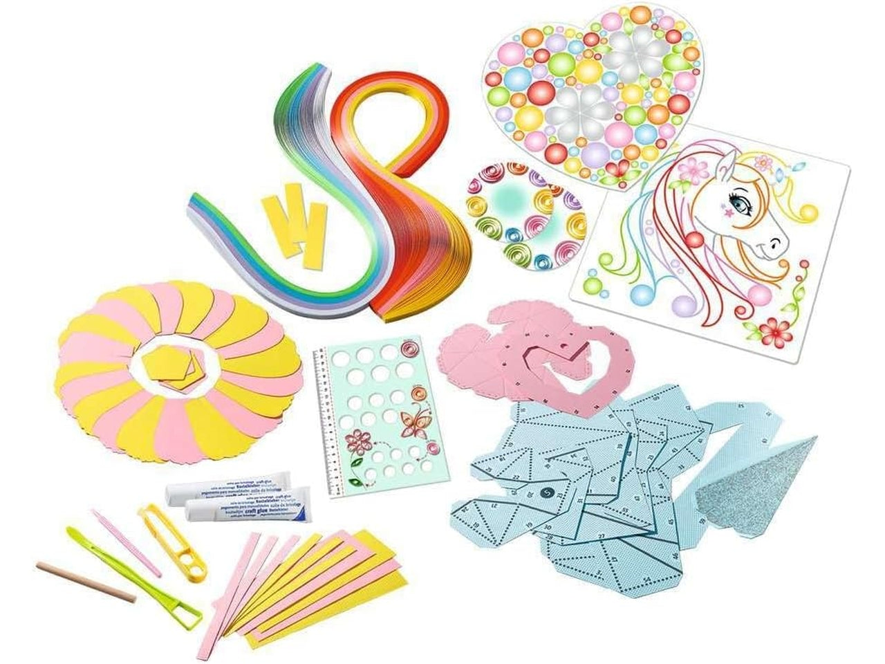 Be creative maxi: paper art unicorn $