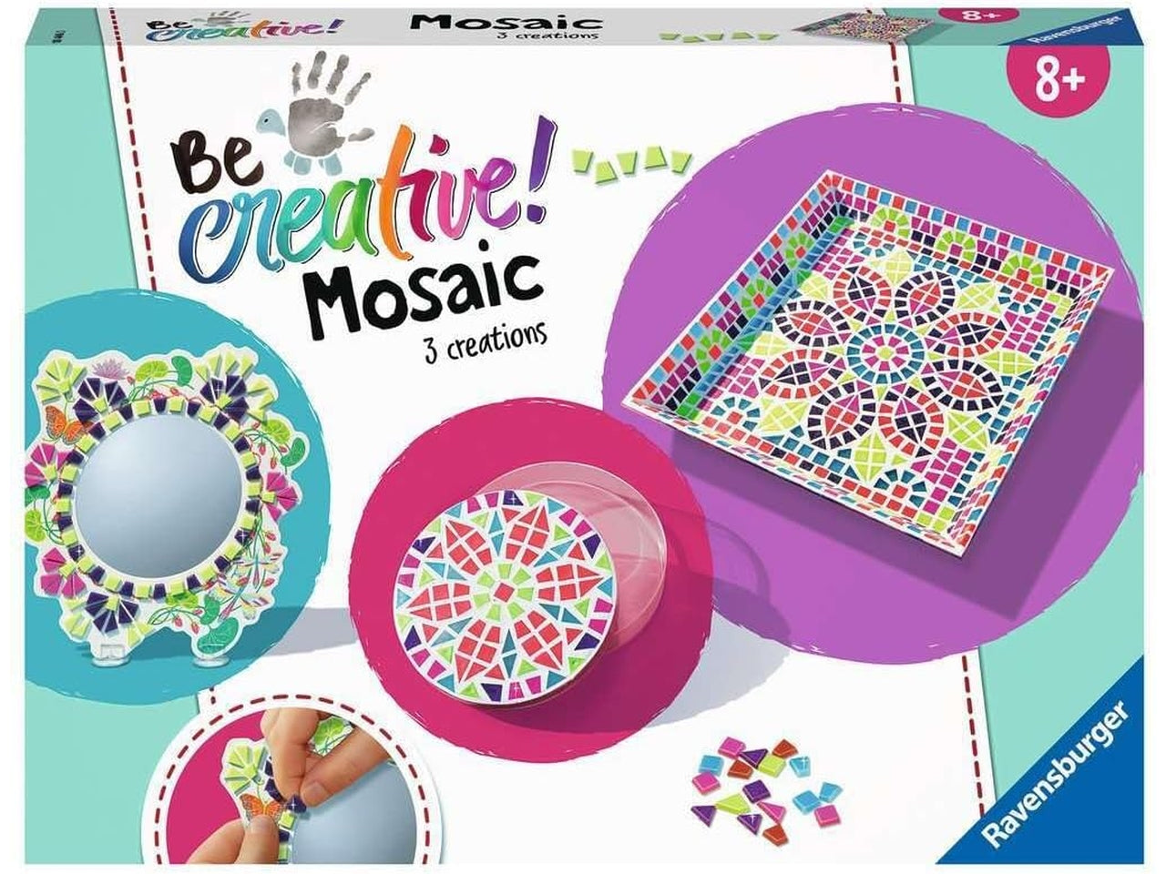 Ravensburger Be Creative mosaico, gioco creativo per bambini di 8+ anni $