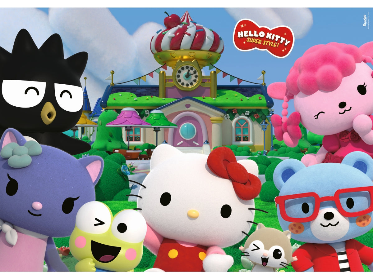 Puzzle Hello Kitty 24 Pezzi Giganti - Set Pavimento con Poster