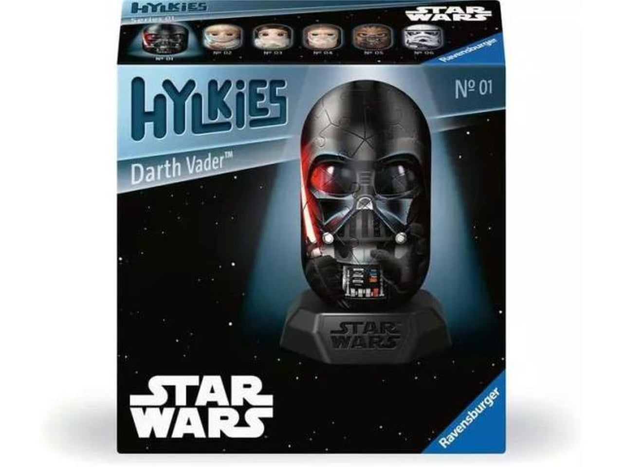 Puzzle 3D Star Wars Darth Vader 54 pezzi - Età consigliata 0+ | Ravensburger Hylkies