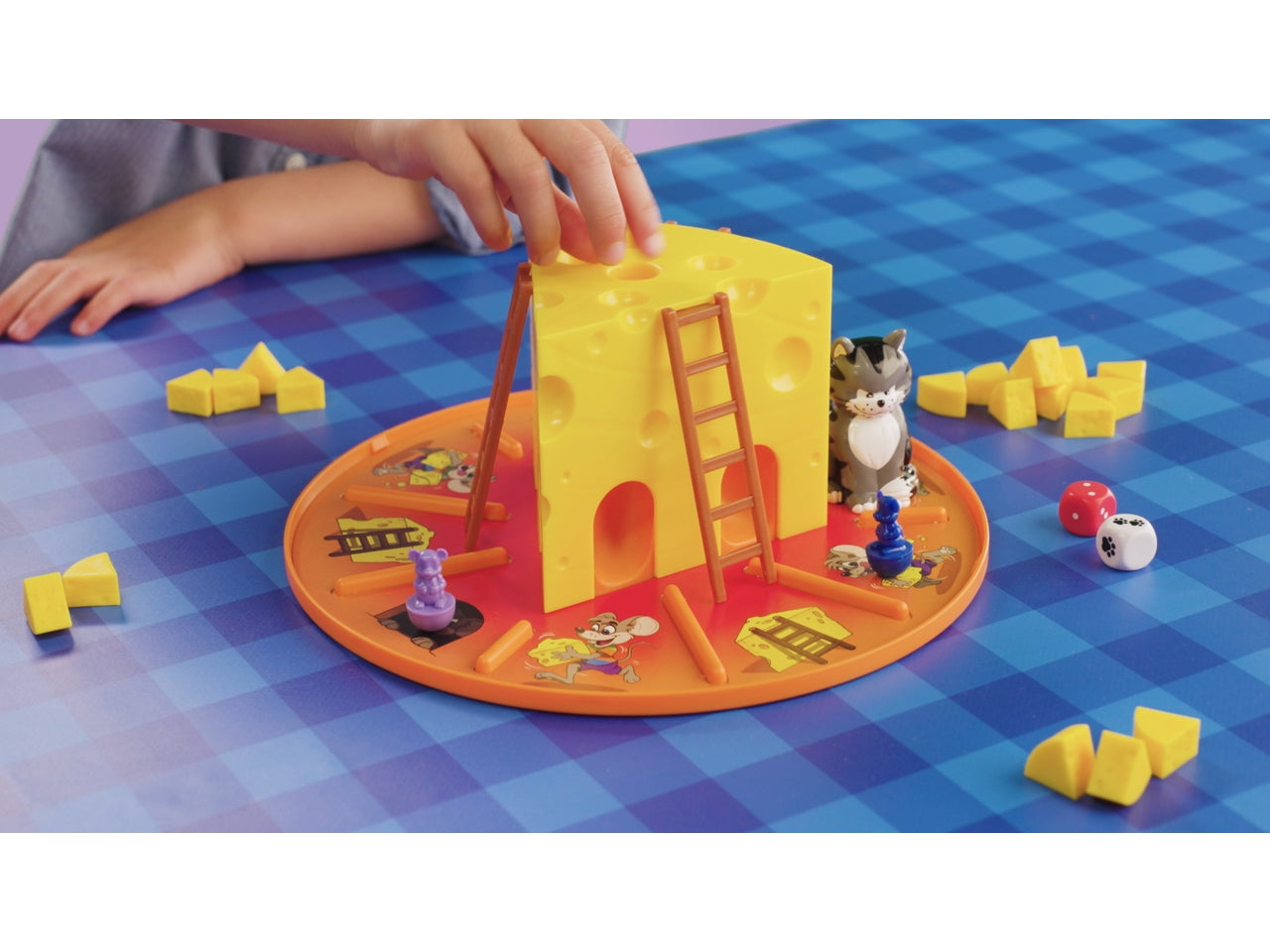 Cat&mouse gioco da tavolo, per bambini dai 4+ anni, 2-4 giocatori - Ravensburger