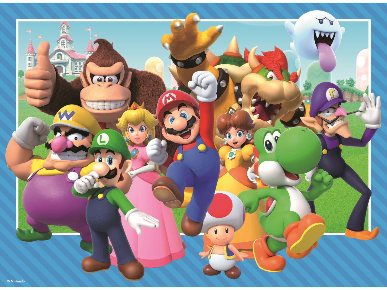 Puzzle XXL Super Mario, Idea Regalo per Bambini 6+ Anni, Gioco Educativo e Stimolante, 100 pezzi - Ravensburger