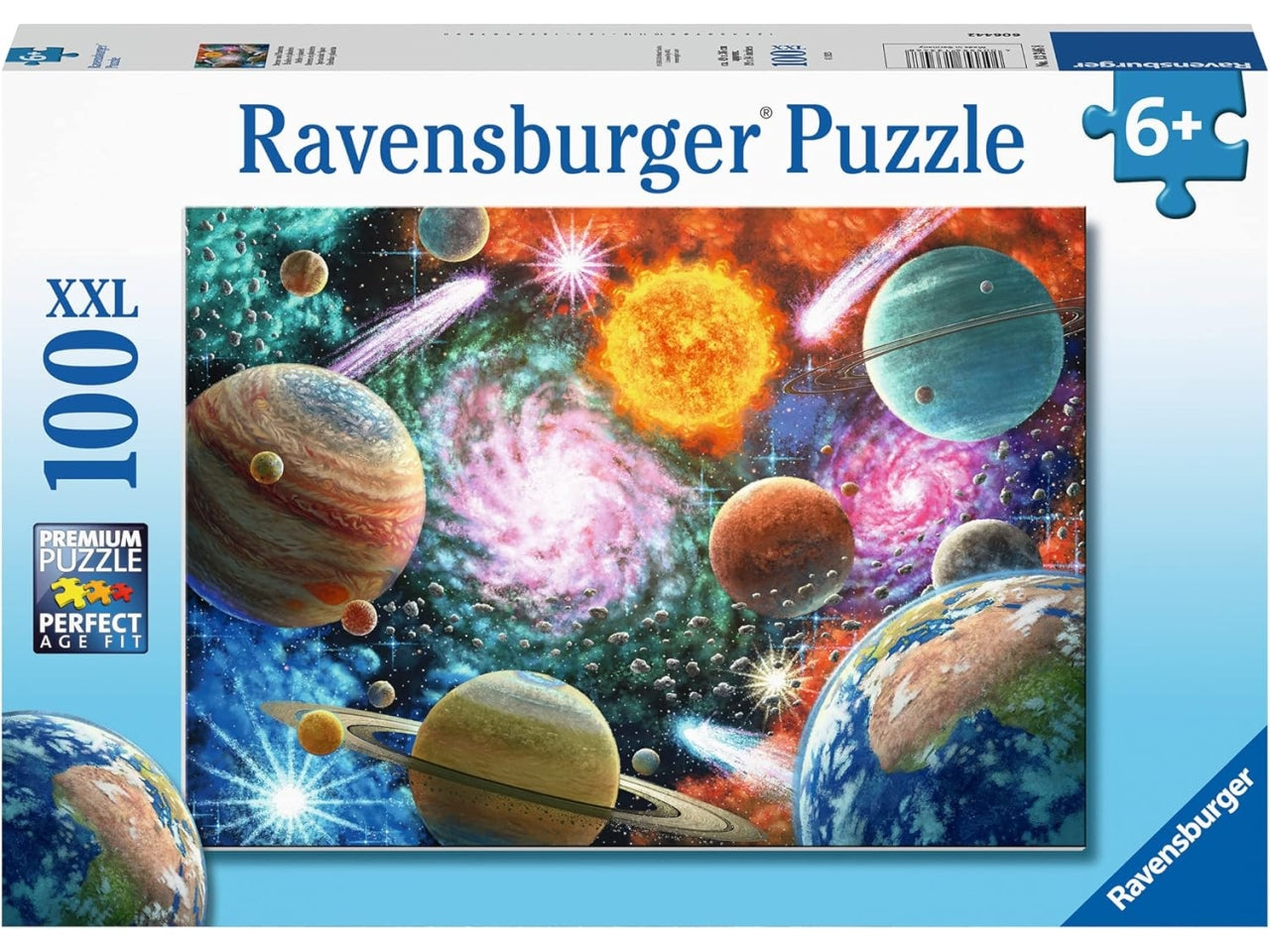 Puzzle Stelle e pianeti, 100 Pezzi XXL, Età Raccomandata 6+ Anni - Ravensburger