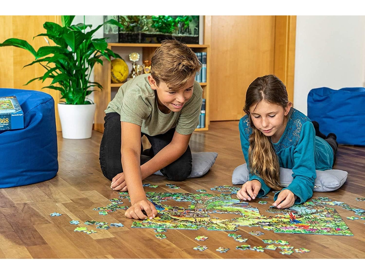 Puzzle Unicorno Pegaso, 100 Pezzi XXL, Puzzle per Bambini, Collezione Fantasy, Età Raccomandata 6+ - Ravensburger