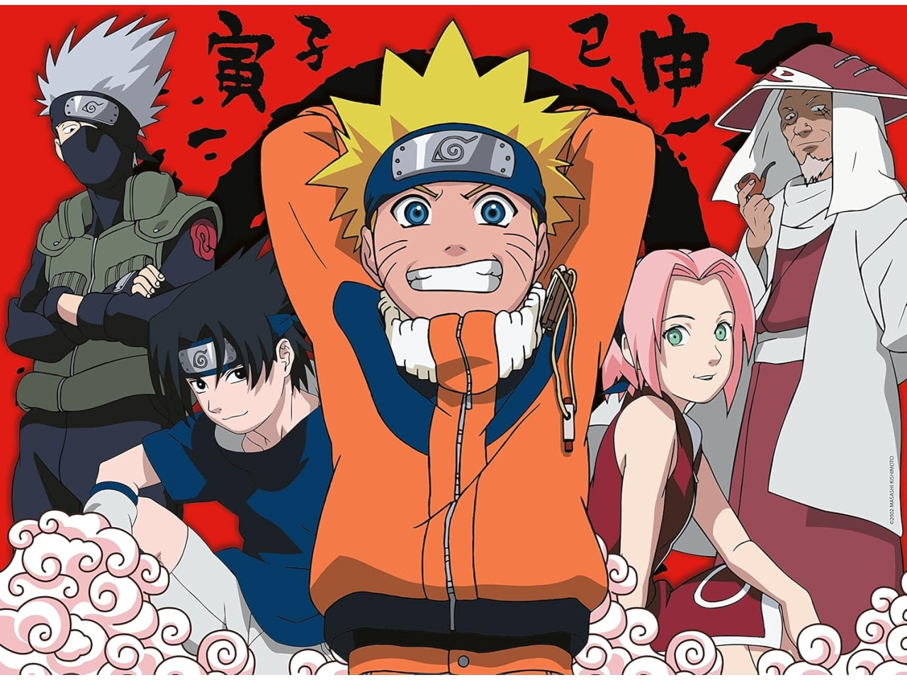 Puzzle 300 Pezzi XXL Naruto, Idea Regalo per Bambini 9+ Anni, Gioco Educativo - Ravensburger