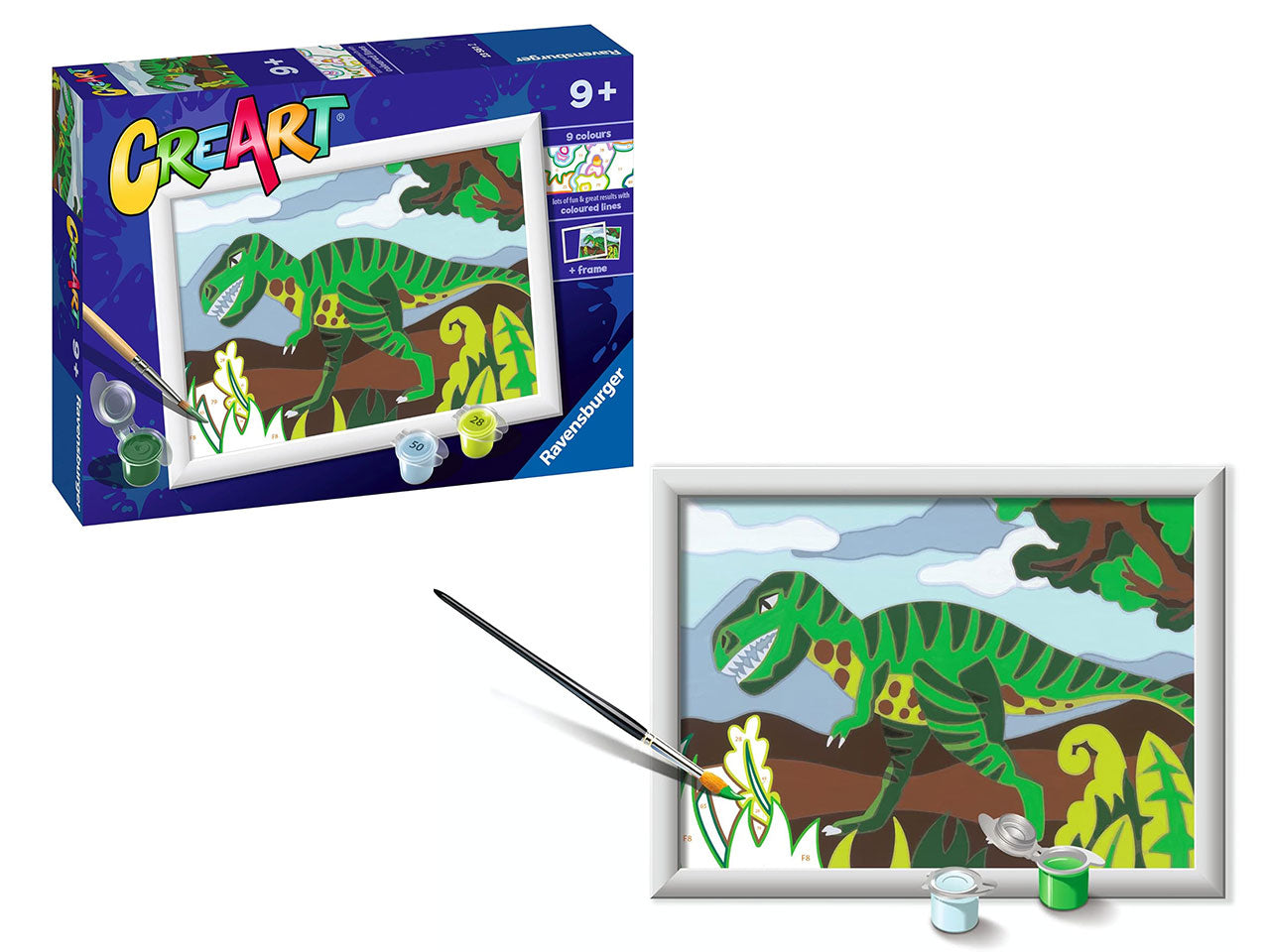 Creart serie e classic - dinosauro affamato | Ravensburger