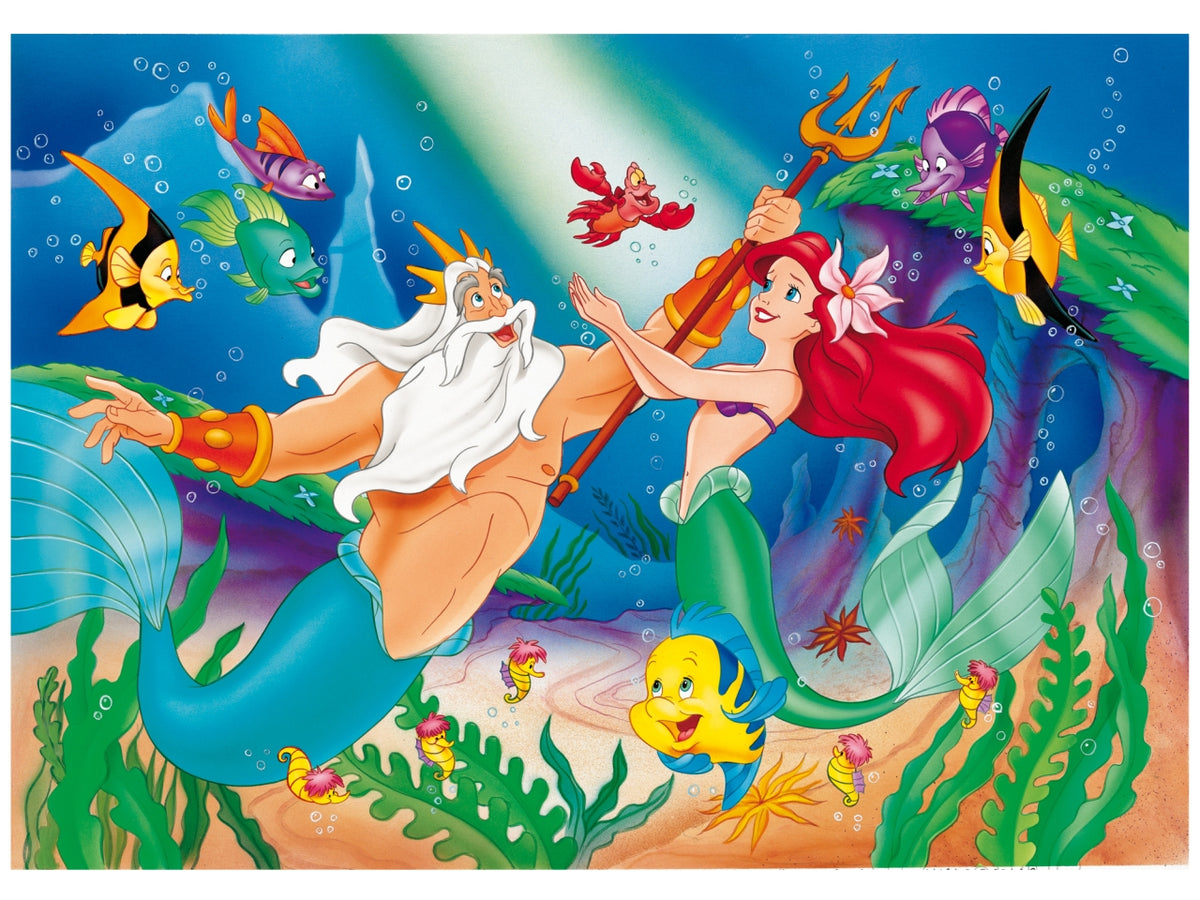 Disney puzzle df maxi floor 108 the little mermaid