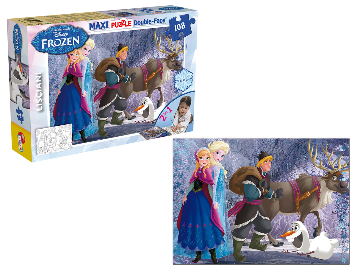 Disney puzzle df maxi floor 108 frozen on the walk