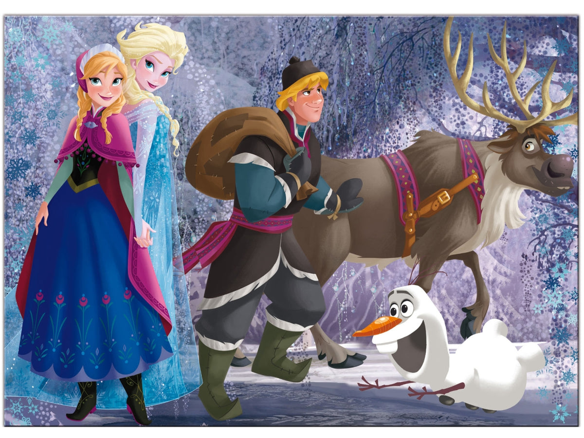 Disney puzzle df maxi floor 108 frozen on the walk