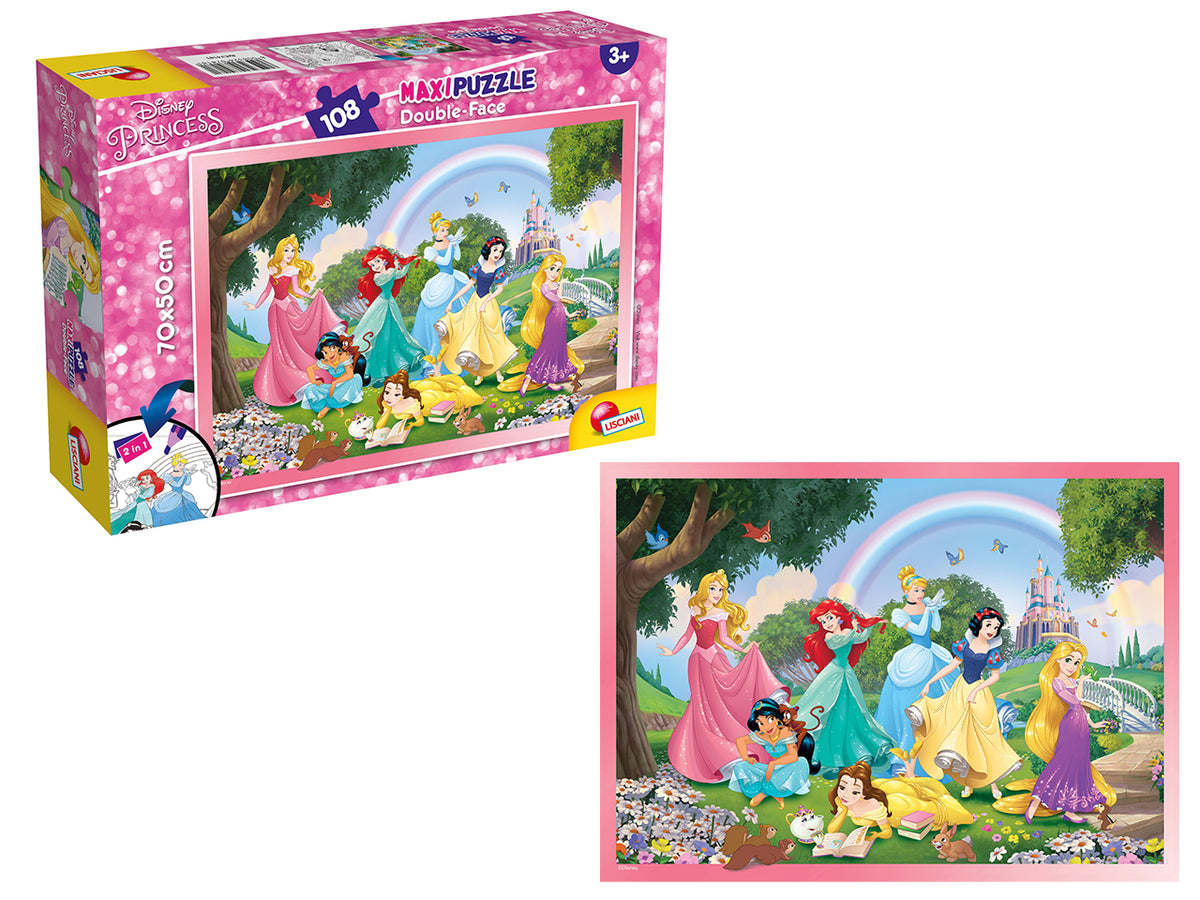 Disney puzzle df maxi floor 108 princess rainbow world