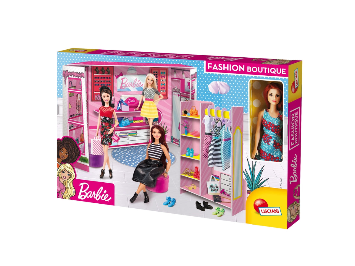Barbie fashion boutique con doll
