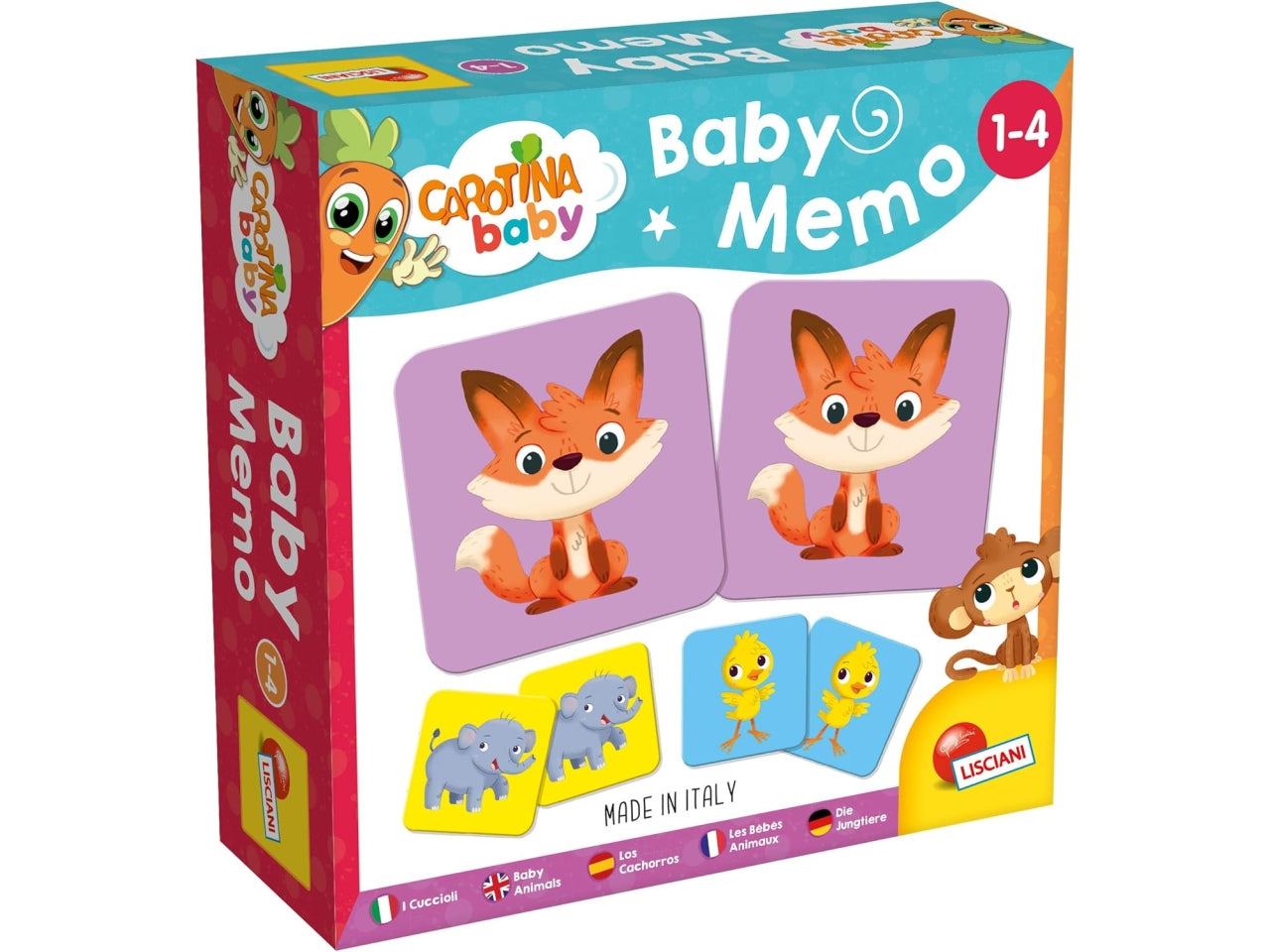 Carotina baby memo cuccioli