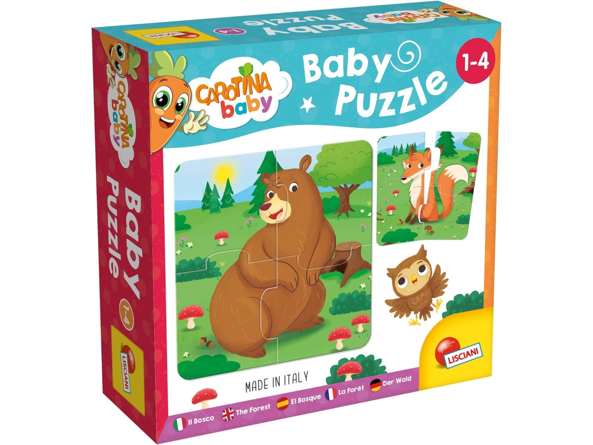 Carotina baby puzzle il bosco