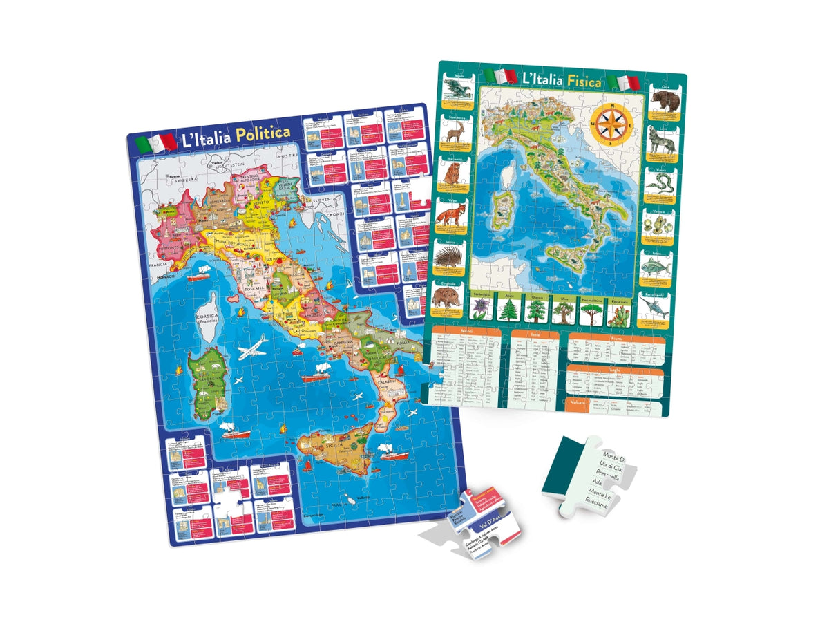 I'm a genius geopuzzle la mia bella italia