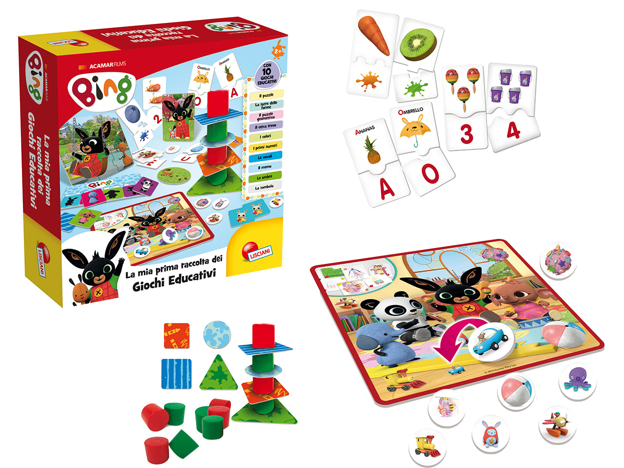 Bing raccolta giochi educativi