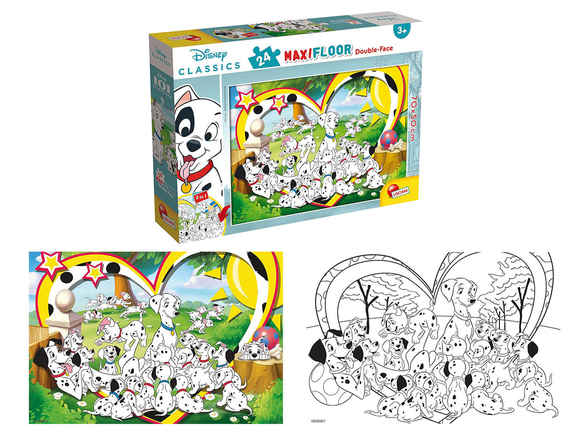 Disney puzzle df maxi floor 24 101 dalmatians