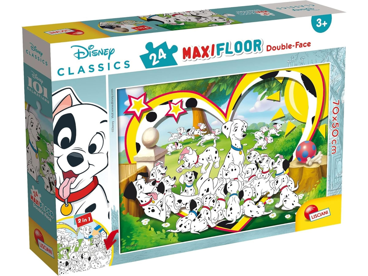 Disney puzzle df maxi floor 24 101 dalmatians
