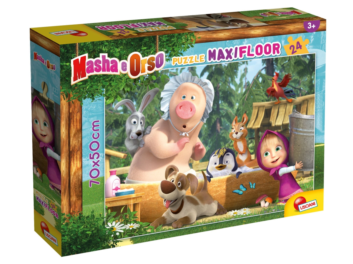 Masha puzzle maxifloor 24 una buona giornata!
