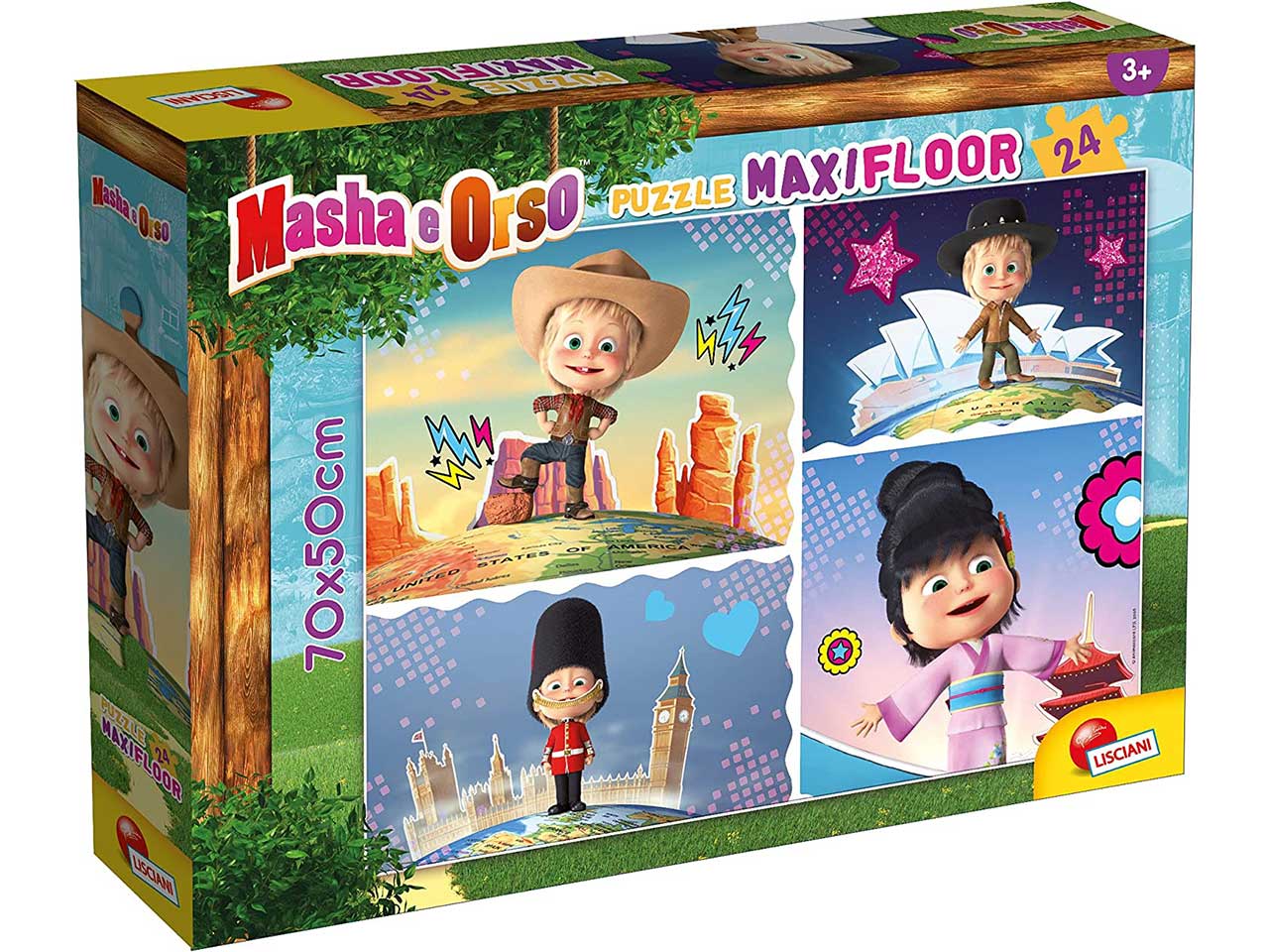Puzzle maxi 24 pezzi masha 86085