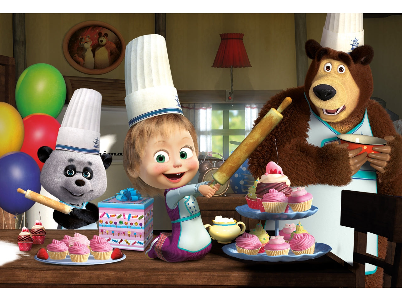 Masha puzzle plus 24 tutti insieme impariamo!