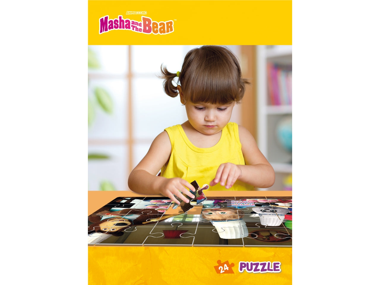 Masha puzzle plus 24 tutti insieme impariamo!
