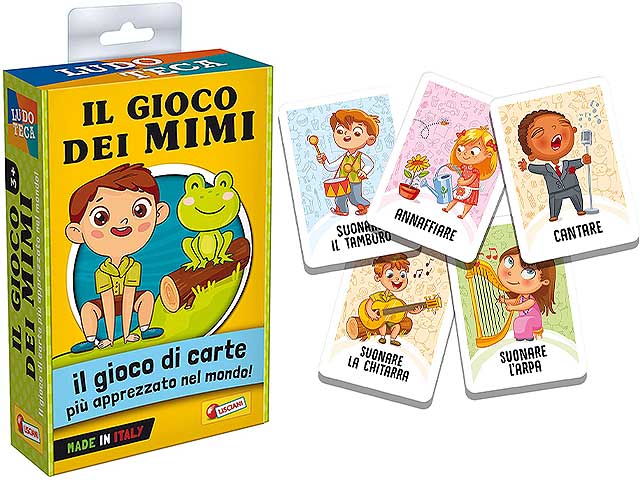 Ludoteca le carte dei bambini il gioco dei mimi