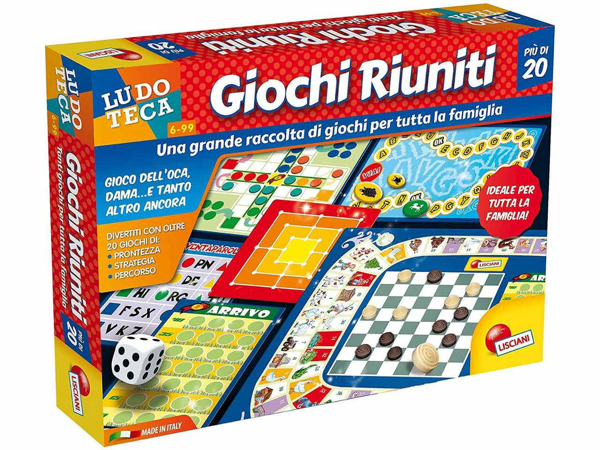 Ludoteca giochi riuniti più di 20