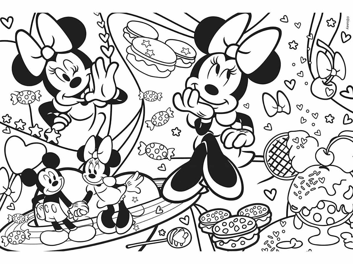 Puzzle df plus 250 minnie 91690