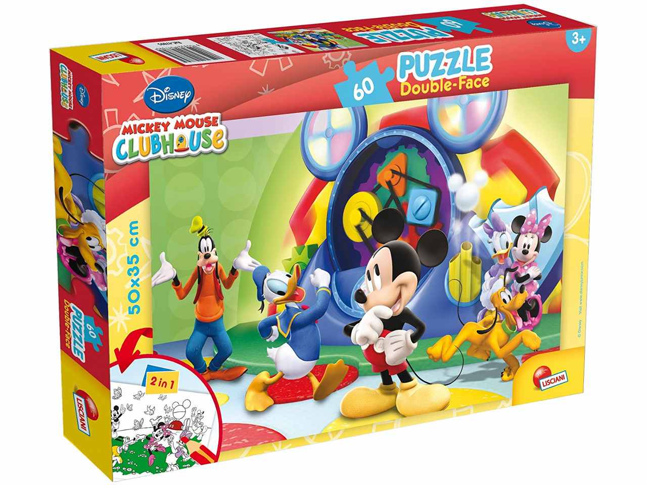 Puzzle df plus 60 mickey mouse 47895