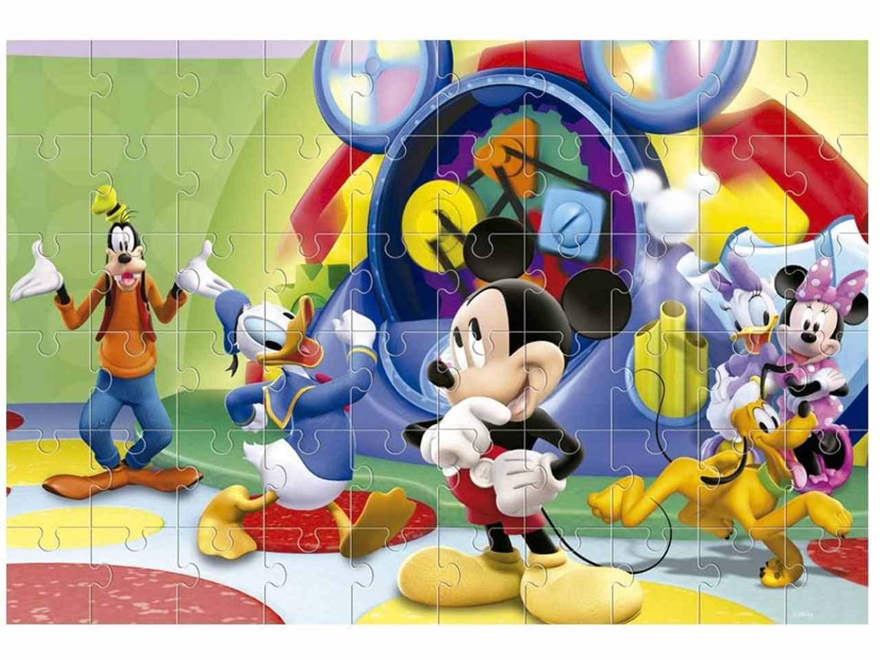 Puzzle df plus 60 mickey mouse 47895